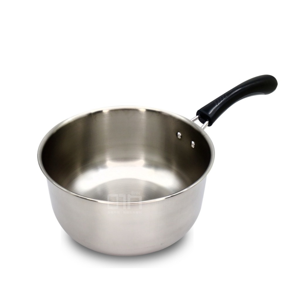 304不鏽鋼單柄湯鍋 煮鍋 泡麵鍋 雪平鍋 牛奶鍋 露營鍋 鍋子 湯鍋 不鏽鋼鍋 白鐵鍋 單柄鍋 台灣製 發票-細節圖3