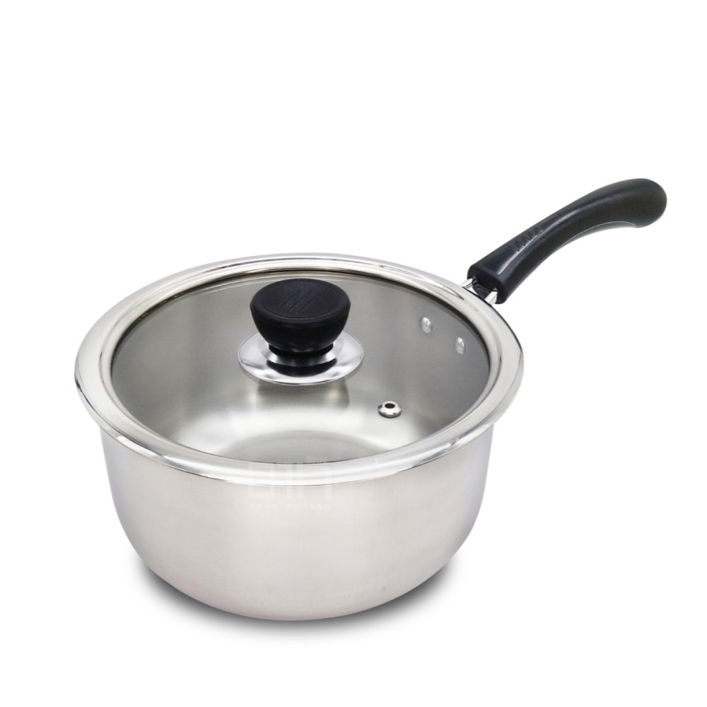 304不鏽鋼單柄湯鍋 煮鍋 泡麵鍋 雪平鍋 牛奶鍋 露營鍋 鍋子 湯鍋 不鏽鋼鍋 白鐵鍋 單柄鍋 台灣製 發票-細節圖4