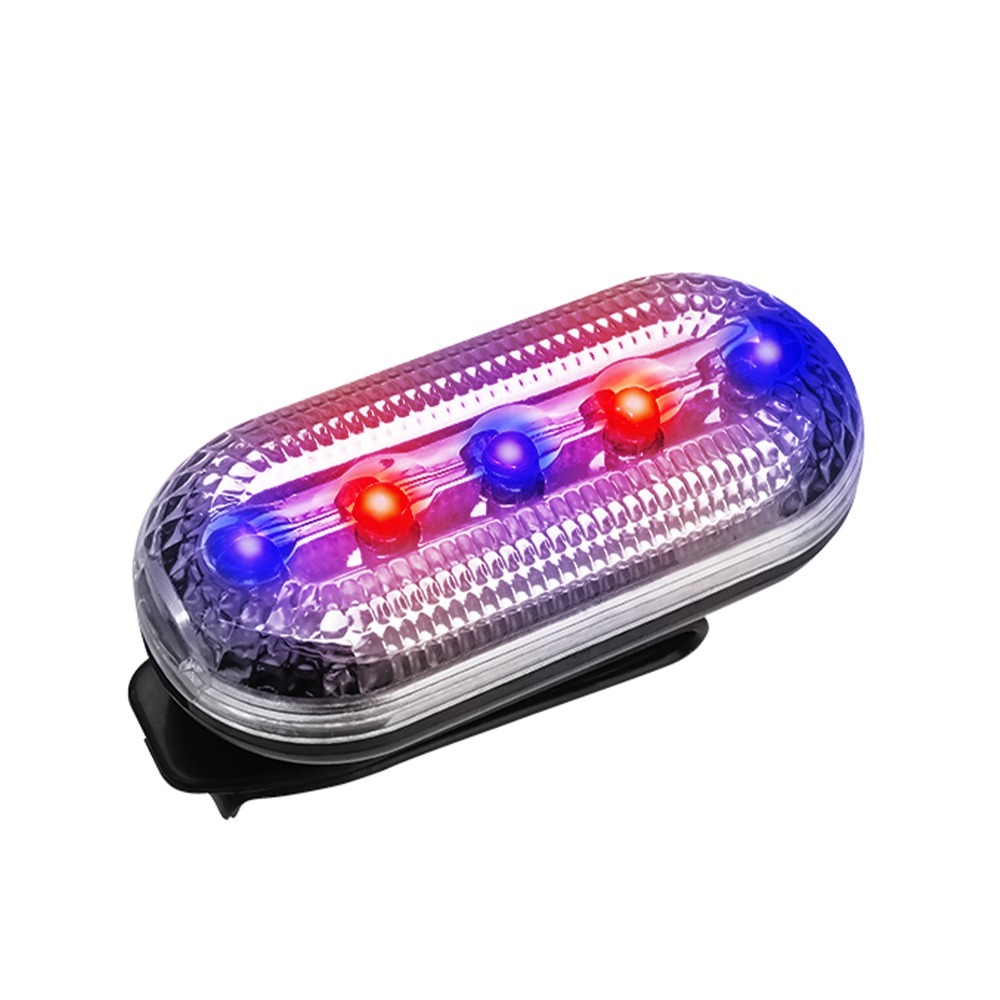 肩燈 肩夾警示燈 爆閃肩燈 腰燈 紅藍燈 夜間警示燈 警用肩燈 警示燈 爆閃LED肩夾燈 爆閃燈 【頭手工具】FRBL2-細節圖2