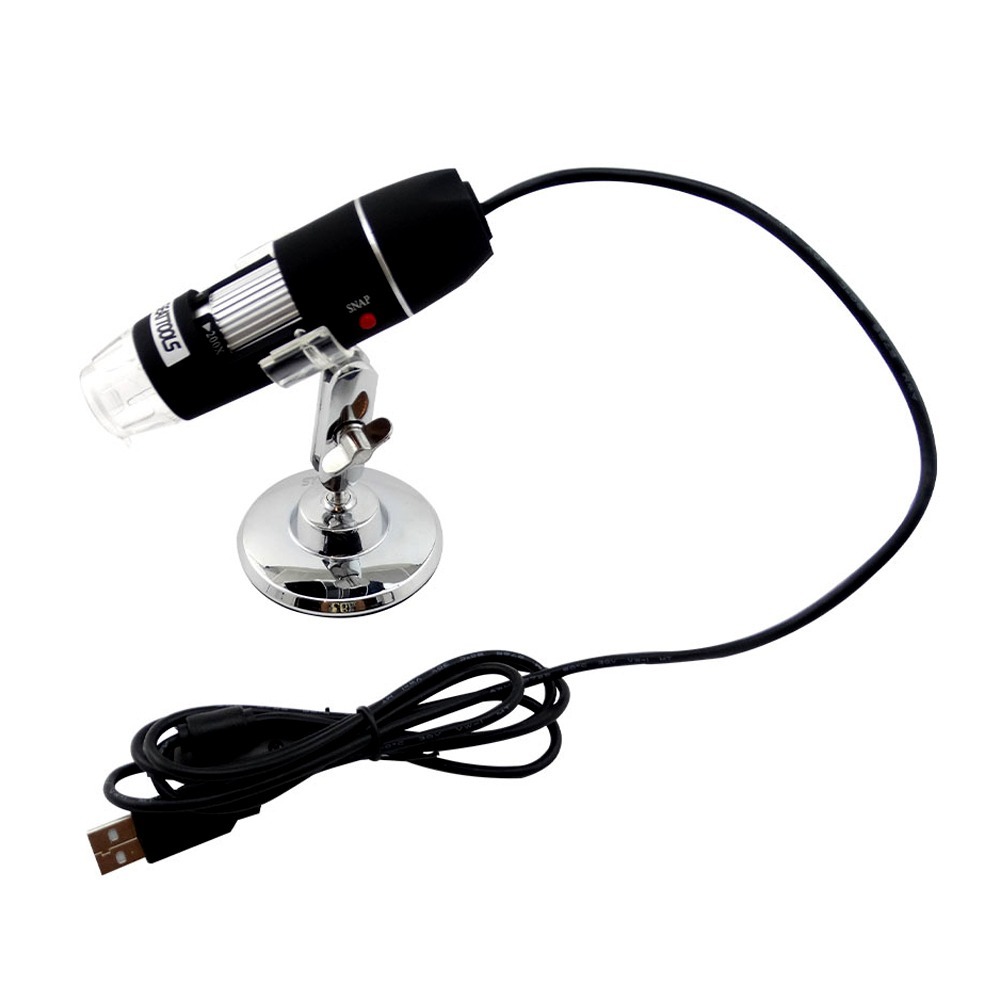 電子顯微鏡 外接式顯微鏡 便攜式顯微鏡 USB電子顯微鏡 放大鏡 顯微鏡 內窺鏡 25~200倍 頭手工具 MS200-細節圖2