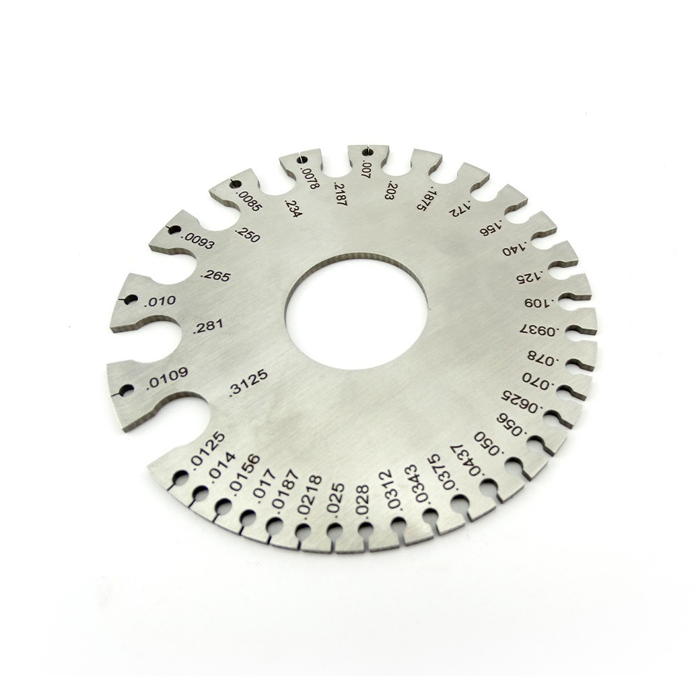 不鏽鋼精密線徑規 0.1mm~35mm 白鐵線規 不銹鋼測徑規 電線線徑規 線徑測量尺 【頭手工具】SWG-細節圖2