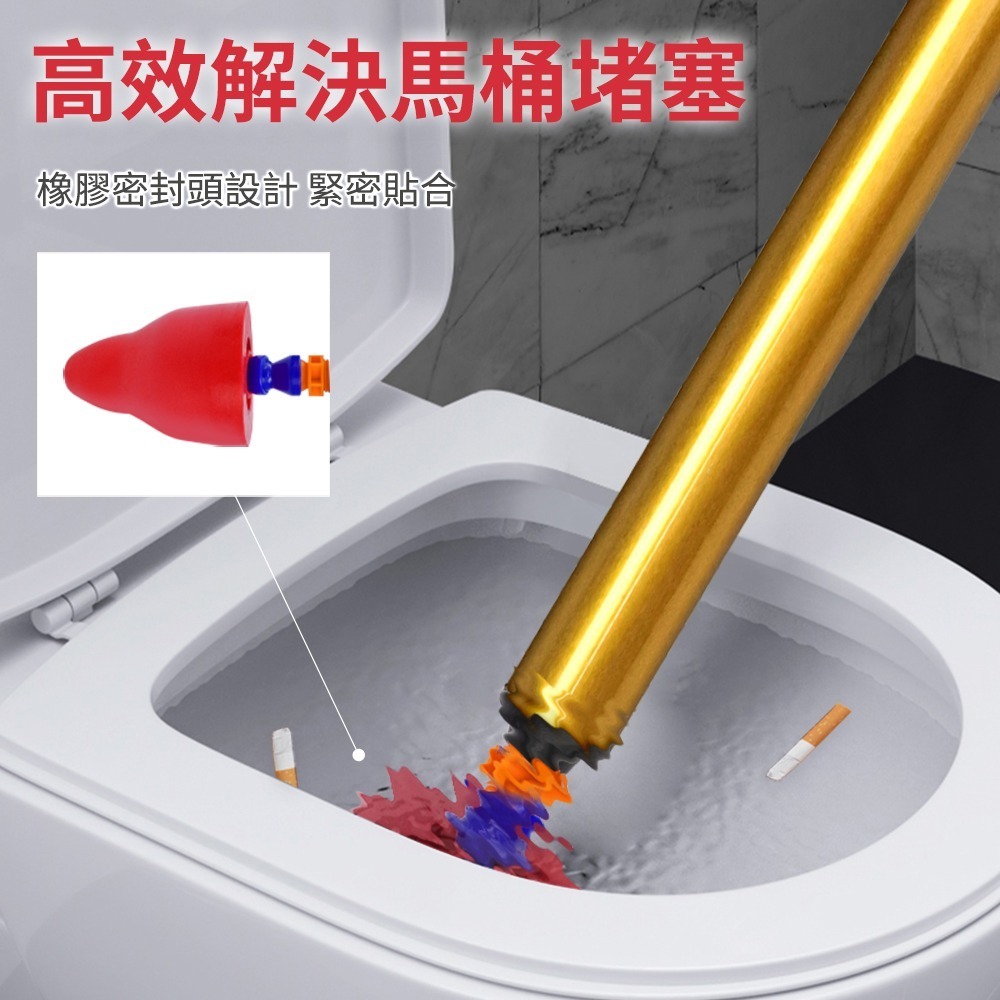 通便器 氣壓通管器 馬桶疏通器 通馬桶 排水管堵塞 水管阻塞 氣壓式通水管 馬桶阻塞 【頭手工具】PSF01-細節圖3