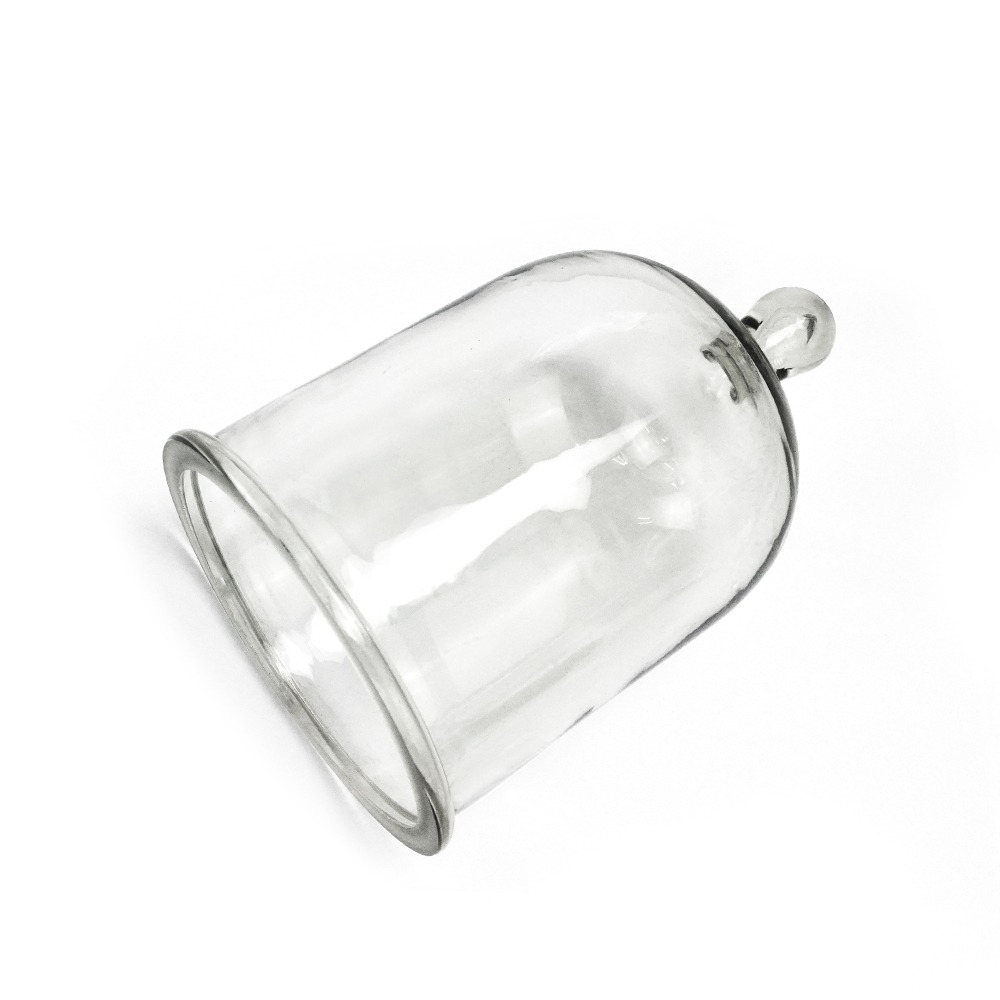 實驗器材 玻璃罩盅 鐘罩 展示罩 玻璃擺飾 元結型 點心罩 拍照工具 實驗級玻璃鐘罩 【頭手工具】GBJ-C-細節圖2