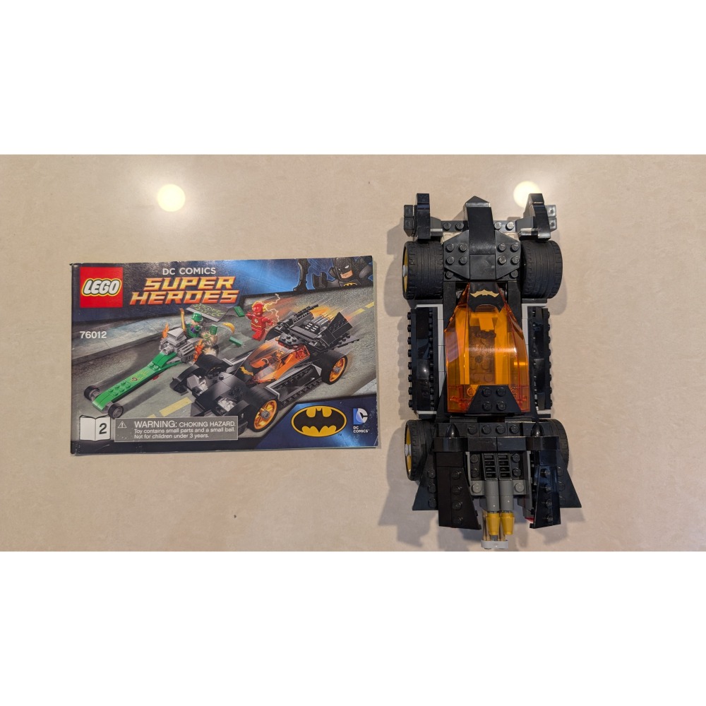 [樂高換樂高] 二手 76012 蝙蝠車/大聖車 蝙蝠俠 追擊謎天大聖-2014-細節圖2