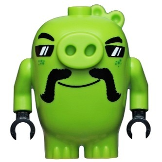 [樂高換樂高] 75821/75823/75824 (人偶)憤怒鳥系列 鳥島偷蛋 (人偶)-2016-規格圖8