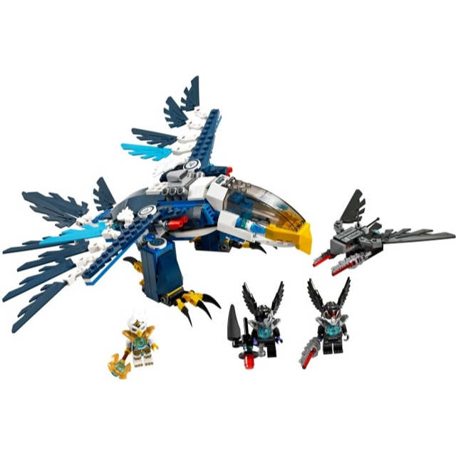 [樂高換樂高] 70003  二手 CHIMA 系列 Eris＇ Eagle Interceptor- (載具+鷹人)-細節圖3