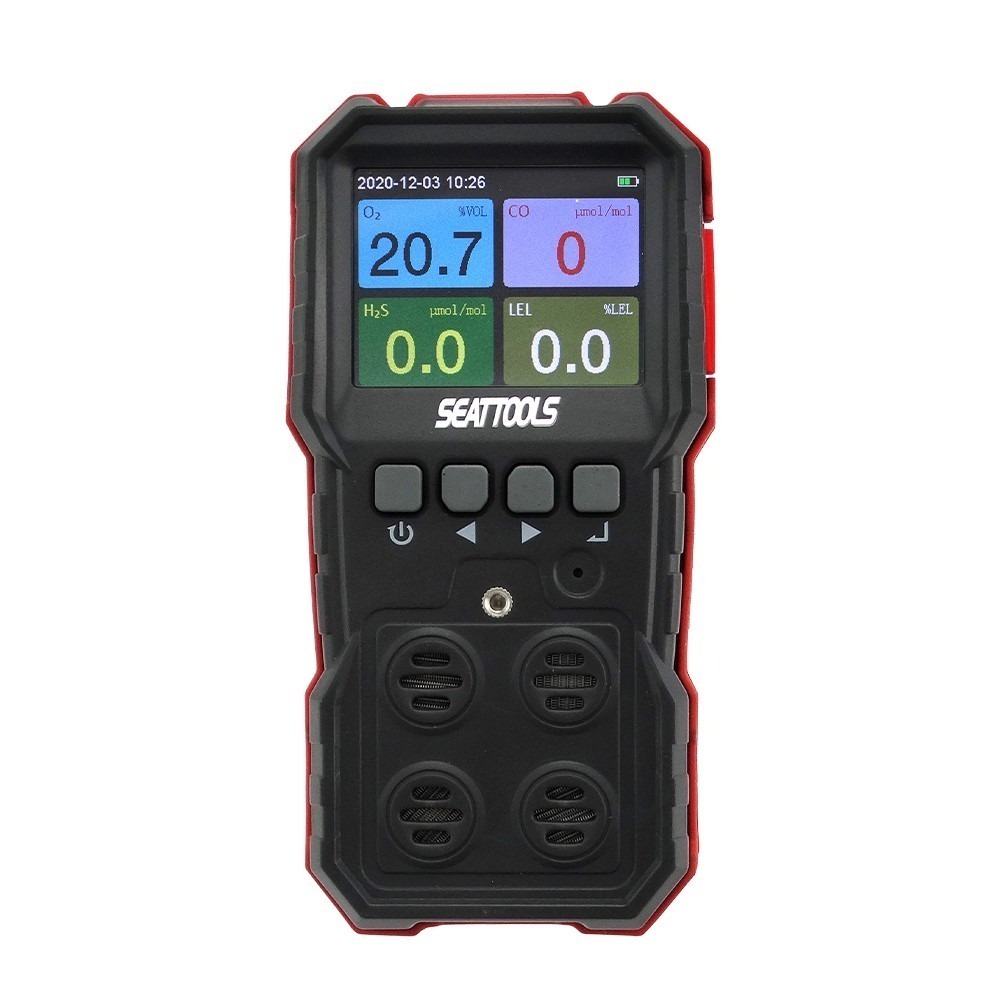 【儀表量具】GD4S 四用氣體偵測器 四合一氣體檢測儀 侷限空間 硫化氫 天然氣測爆器 一氧化碳 可燃性氣體 氧氣偵測器-細節圖2