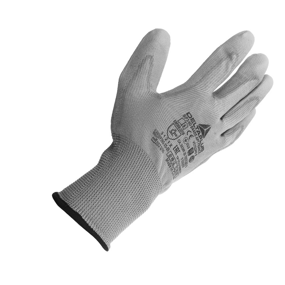 【儀表】MIT-201705 止滑手套 耐磨精細工作手套 灰色手套 防刮安全手套 園藝手套 DELTA PLUS手套-細節圖2