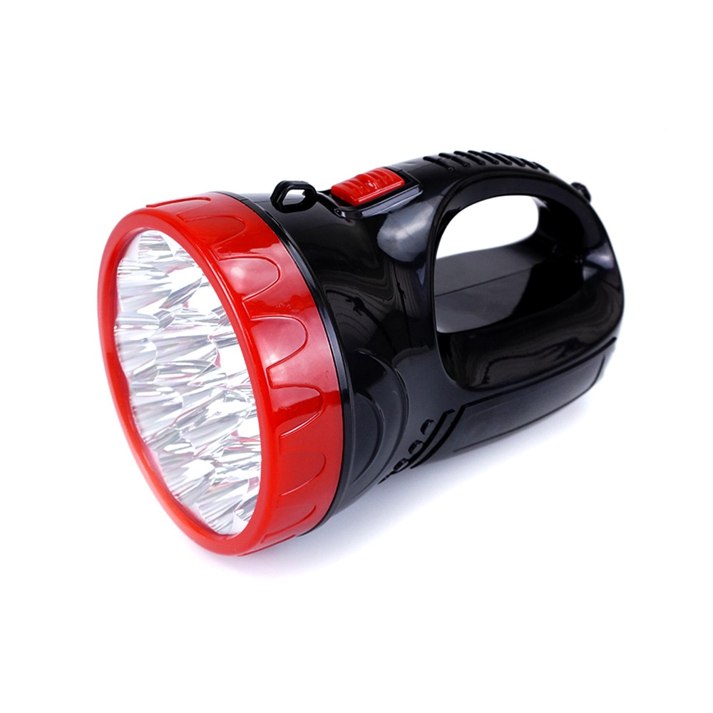 【儀表】WFL15 露營燈 手持照明燈 強光手電筒 手提探照燈 夜釣魚燈 強光探照緊急燈 15顆LED燈 強光探照-細節圖2