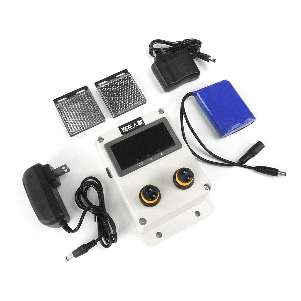 【儀表】SCT15+ 展會人數計算機 附鋰電池 出雙向紅外線全自動感測 人數顯示器 展覽必備 人流計數器 容留人數 儀表量具官方旗艦店