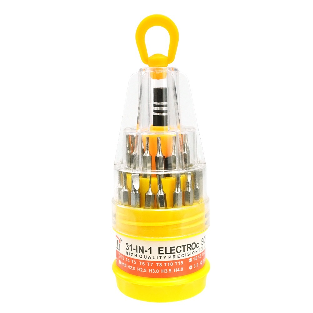 【儀表】ES31A 螺絲起子組 31合1螺絲刀套組 多功能螺絲刀 拆裝螺絲組合 DIY工具 工具套裝 拆機工具組-細節圖2