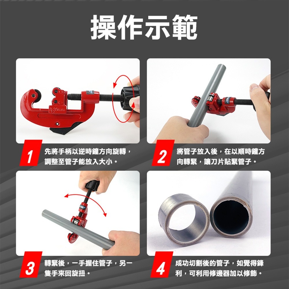 【儀表】MIT-BTC 迷你銅管切刀 G型管子割刀 管材切斷 快剪器 鋁管 鐵管 塑膠管 割管刀 裁管器 切管器 -細節圖3