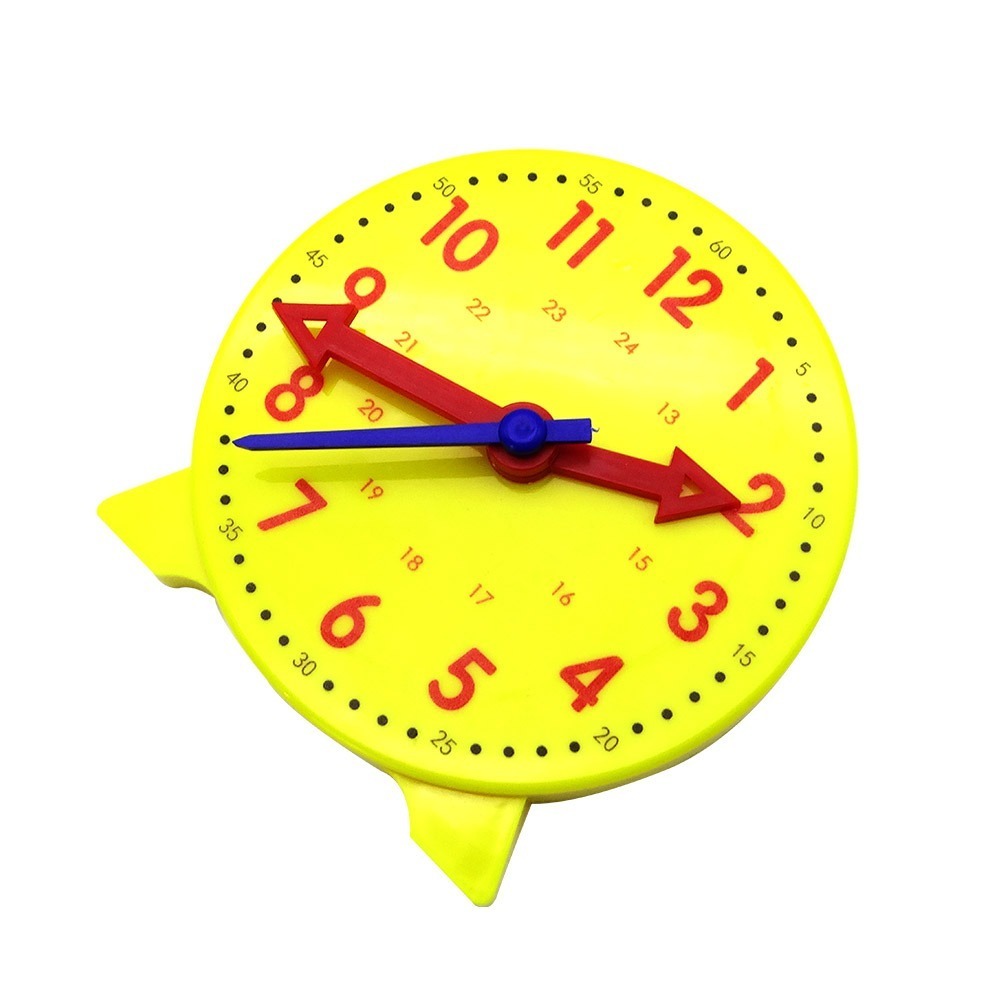 【儀表】MIT-CTA324 幼兒園認識時間 教學小時鐘 連動時鐘 教學時鐘 早教 學習時鐘 時鐘教具/三針連動24小時-細節圖2