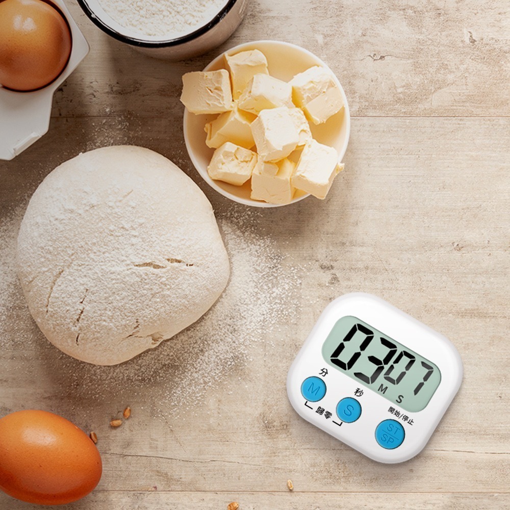 【儀表】MET-TIMERB 多功能定時器 倒數計時器 烹飪計時器 廚房提醒器 烤餅乾 通用型數位計時器 烤箱計時器-細節圖3