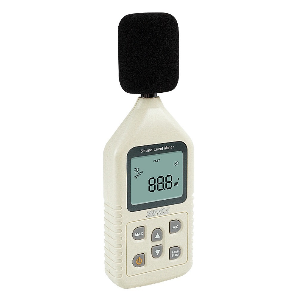 【儀表】SLM1358 噪音計 音量測試 分貝器 音量檢測器 噪音檢測 音頻分析儀 分貝計 分貝儀 分貝機-細節圖2