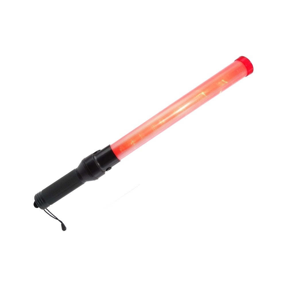 《利器》交通指揮棒 54公分 紅色充電式LED 交通指揮棒 螢光棒 發光棒 警示棒 TLA54 閃光棒 LED閃爍棒-細節圖2