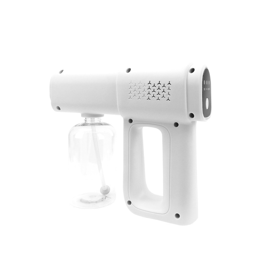 《利器》消毒槍 酒精噴霧機 酒精槍 消毒 充電款 霧化酒精槍 藍光消毒噴霧槍 學校 辦公室 百貨 K5PRO 噴霧槍-細節圖2