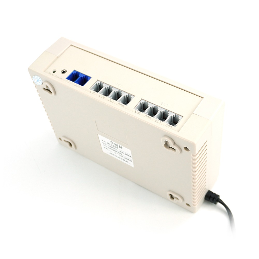 《利器》數位分機 網路佈線 辦公室電話總機 監視器統 傳真機 電話總機系統 MET-TEM208 限制撥出 來電轉接-細節圖2