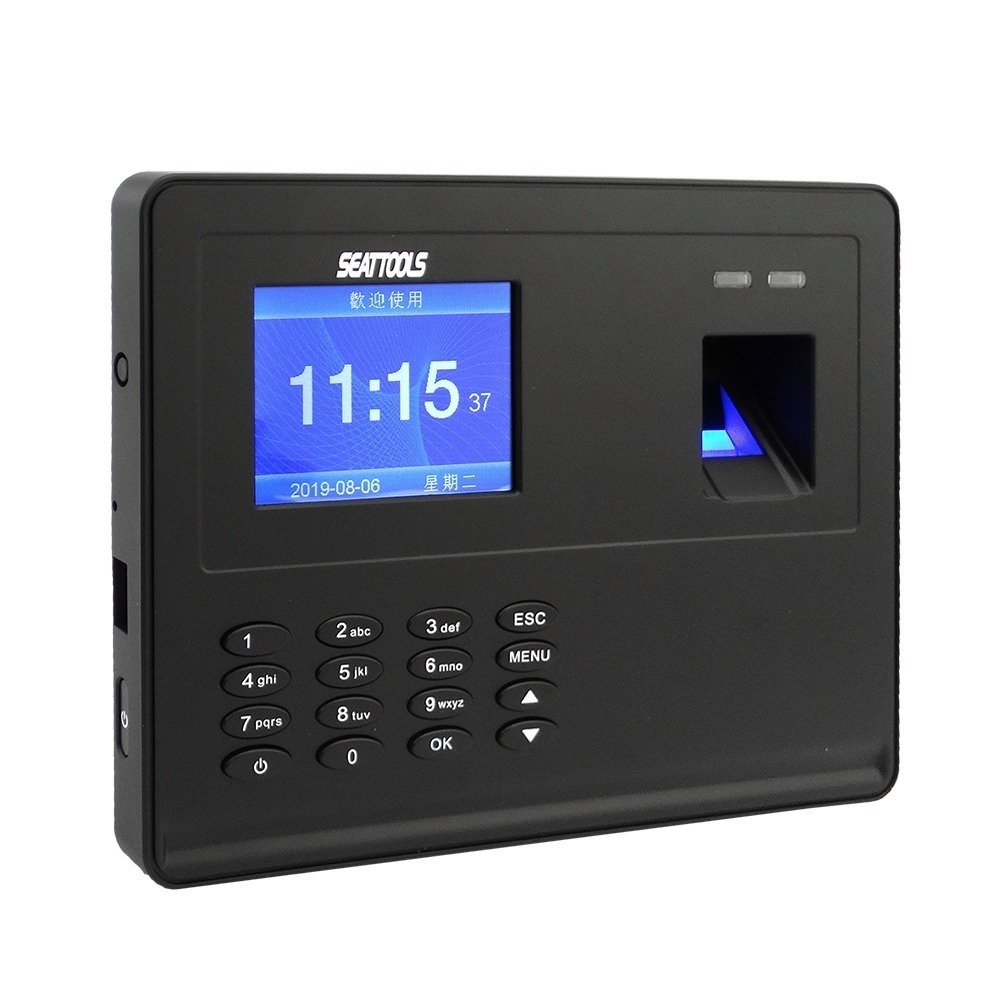 《利器》考勤機指紋 上班簽到打卡機 識別指紋打卡機 考勤打卡機 FPCM7003 識別打卡器 免軟體 簽到機 防代打卡-細節圖2