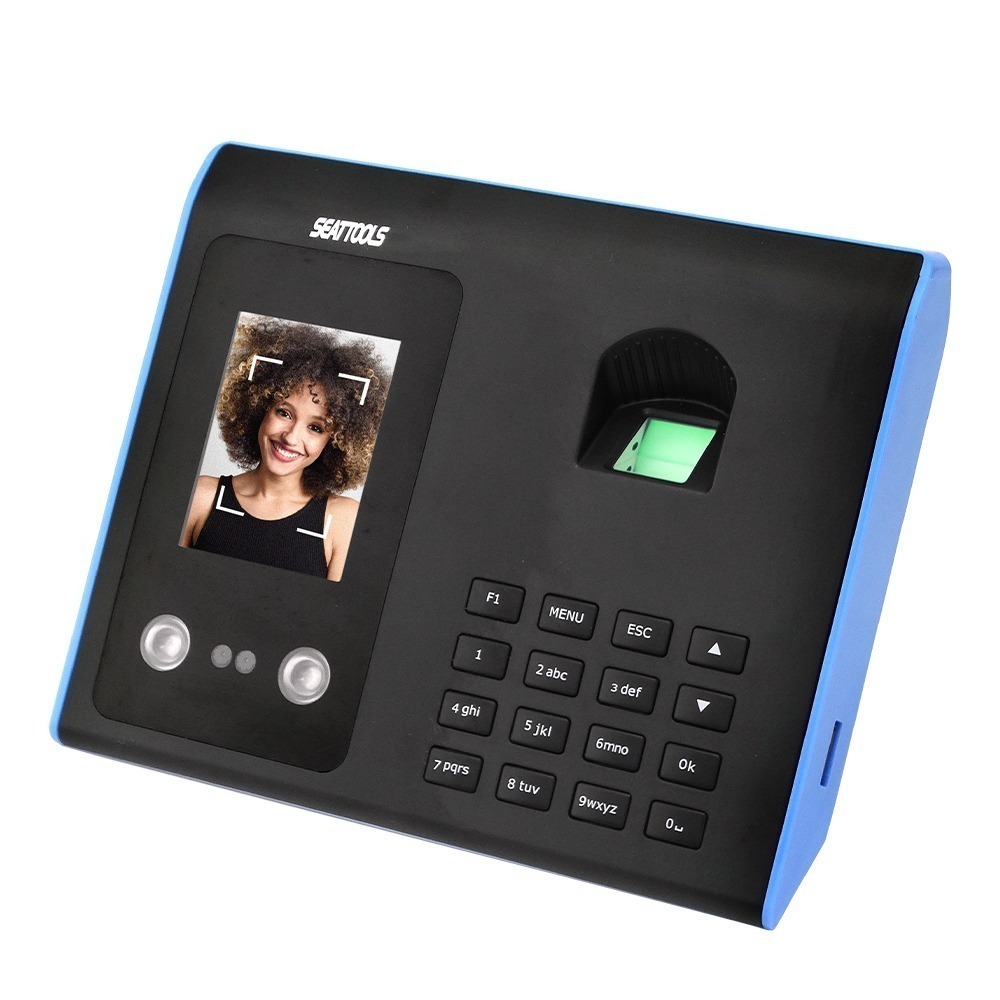 《利器》指紋+密碼+人臉辨識打卡機 FPCM7005 打卡鐘 指紋打卡機 刷臉機 簽到機 考勤機 密碼簽到 員工簽到-細節圖2