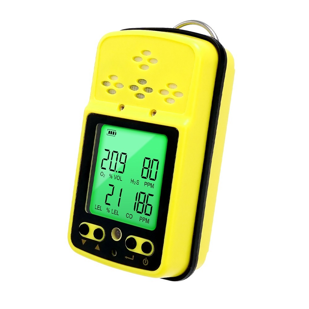 四用氣體偵測器 含採樣泵 氣體檢測儀 可燃氣體 地下水槽 局限空間 氣體濃度測試儀 四合一氣體檢測儀 GD4AP-細節圖2