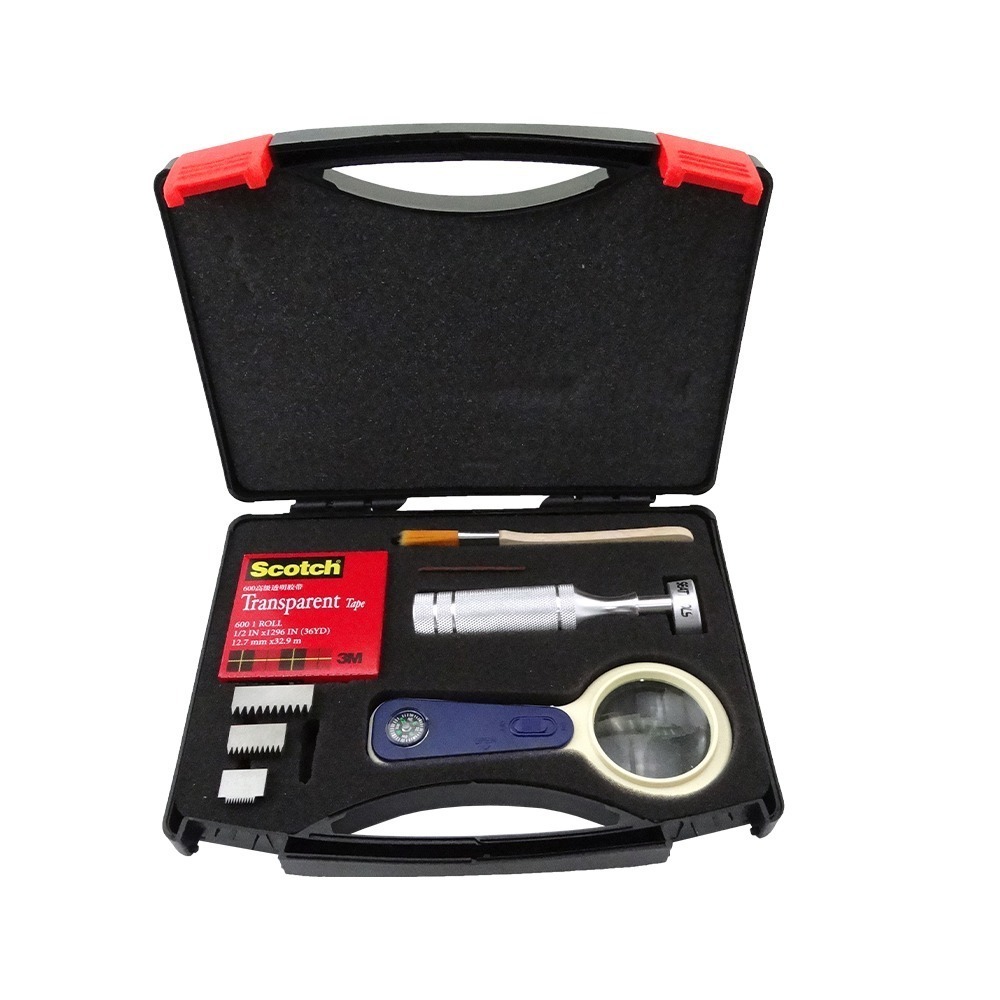 百格刀 附著力測試儀 百漆膜 百格板 方格試驗 劃格板 附著力 塗料 附著度 附著性 AT123 塗層 漆膜划格-細節圖2