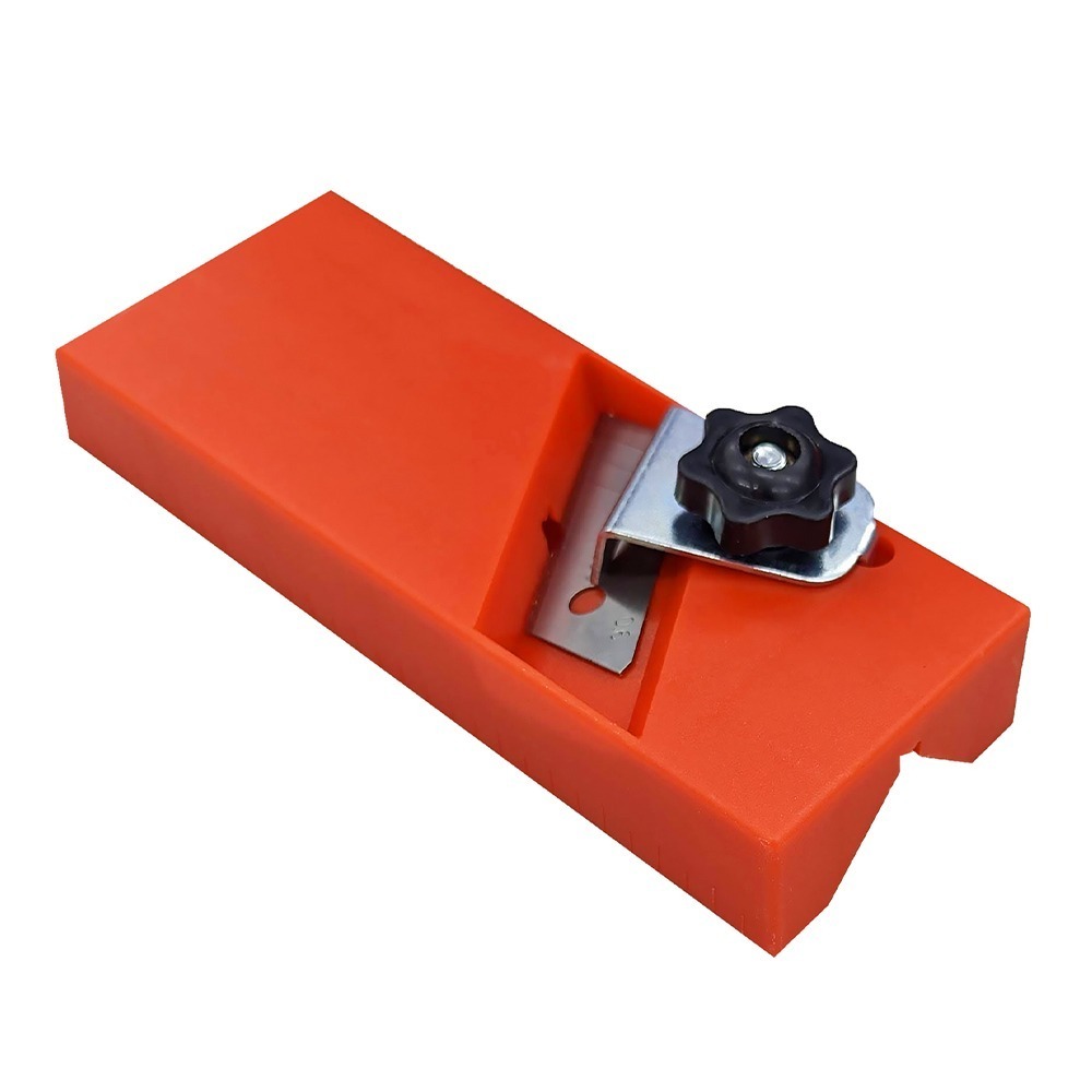 《利器》木作倒角 倒角刨 倒角刨 木工治具 手動木工倒角刨 木工修邊 倒角器 修邊器 陰陽角 板材安裝 倒角刀 FK45-細節圖2