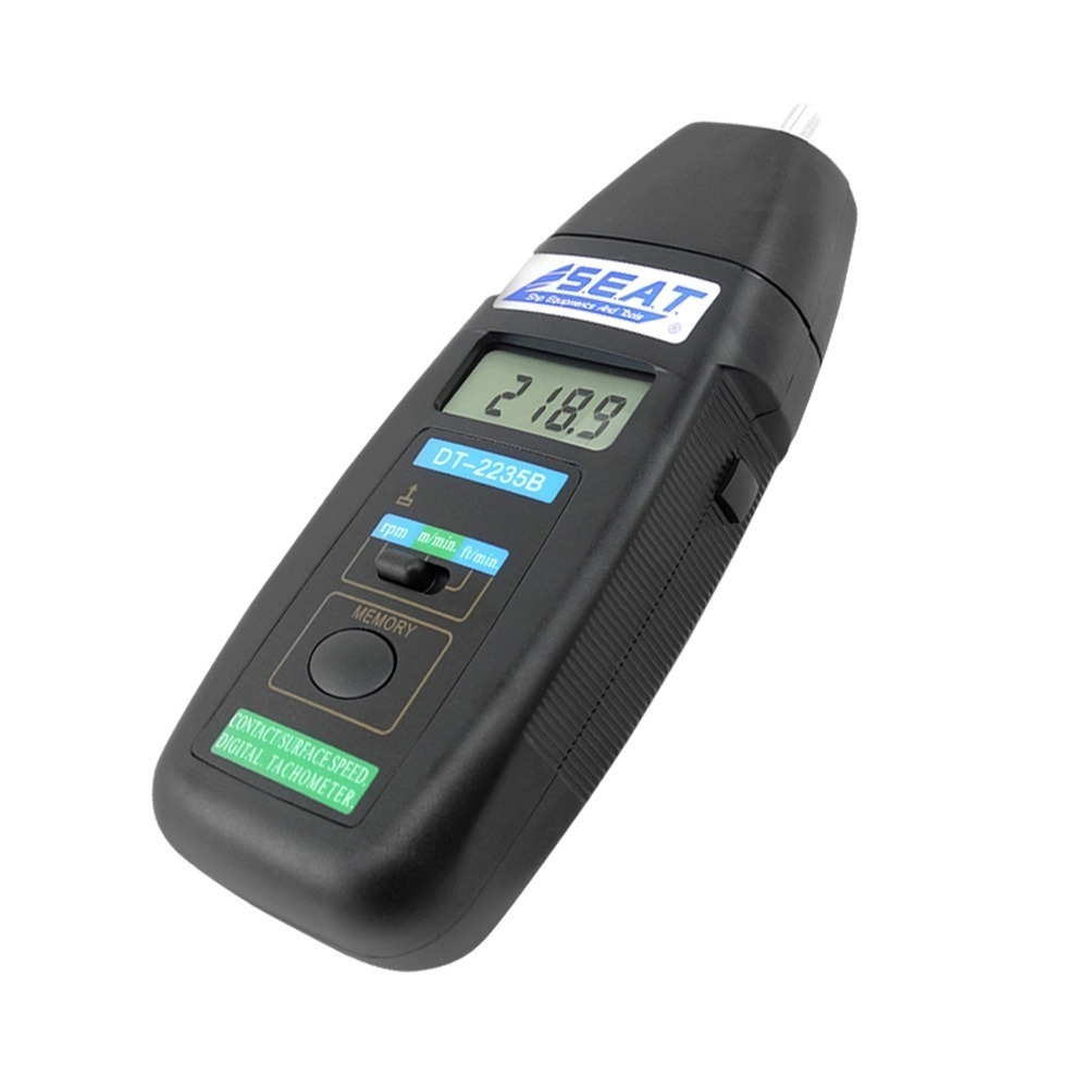 《利器》馬達轉速計 皮帶速度計 機械接觸式轉速計 數位接觸式轉速計 手持轉速儀 轉速表 RPM 風扇轉速 DT2235-細節圖2