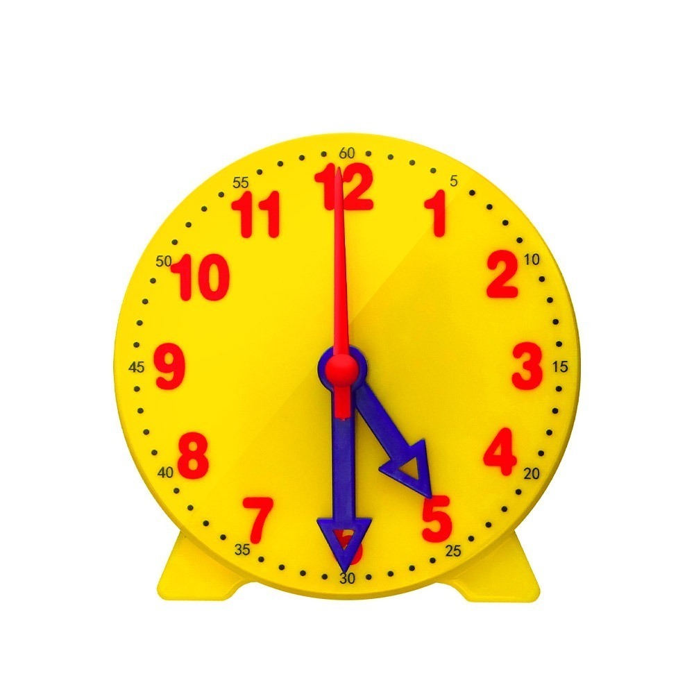 《利器》時鐘教具 三針連動 認識時間 教具 時間教具 鍾錶模型 教學時鐘 時鍾教具 時鐘 CTA312 幼兒教具 數學-細節圖2