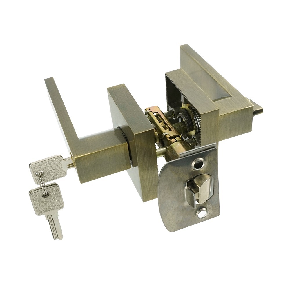 《利器》房間門把 門把 房門鎖 大門鎖 浴廁鎖 推拉門鎖 拉門鎖 水平把手鎖 板手鎖 木門把手 水平鎖 DL65C-細節圖2