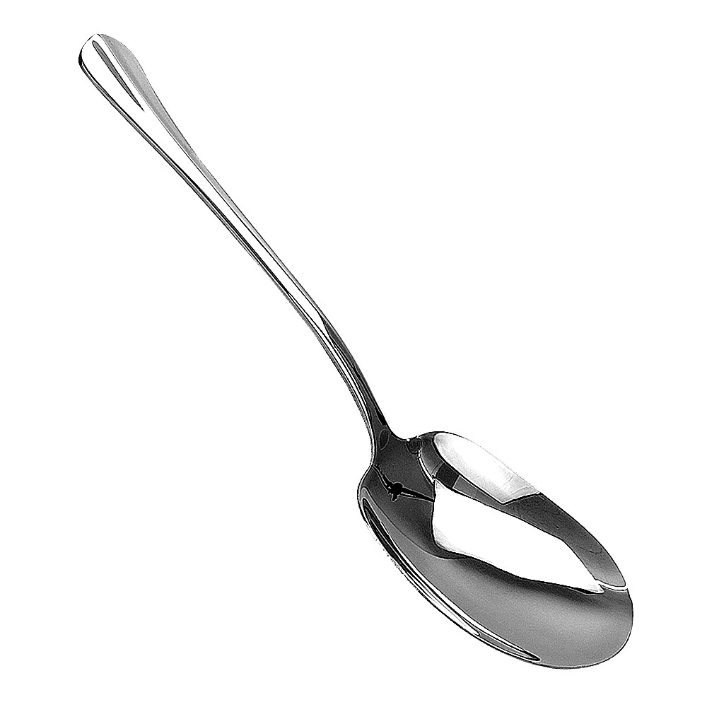 《利器》分菜匙 不鏽鋼大湯匙 分菜湯匙 大湯匙 火鍋湯匙 分菜叉匙 飯杓 BMS7 分菜勺 公用匙 飯匙 公用勺 煮麵勺-細節圖2