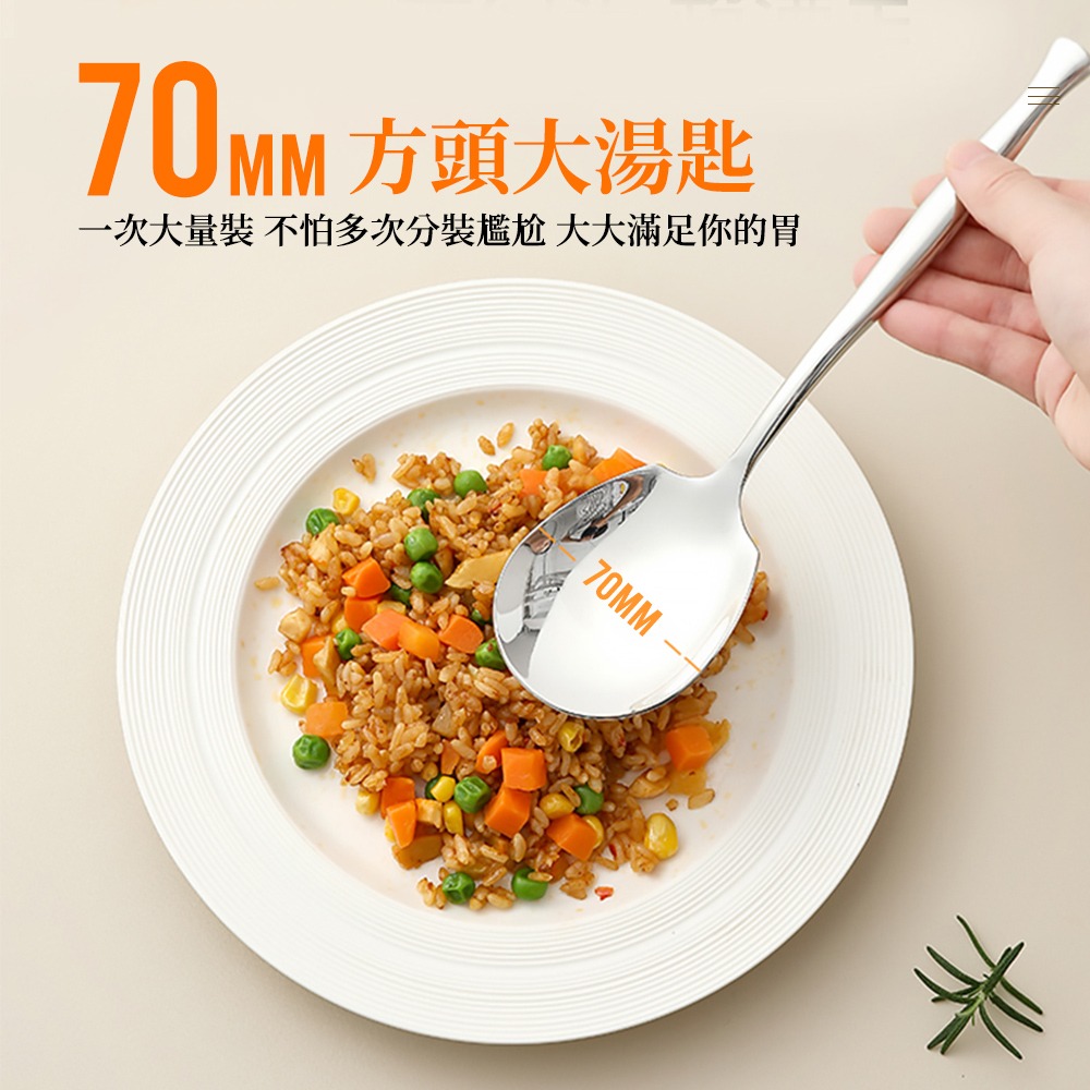 《利器》分菜匙 不鏽鋼大湯匙 分菜湯匙 大湯匙 火鍋湯匙 分菜叉匙 飯杓 BMS7 分菜勺 公用匙 飯匙 公用勺 煮麵勺-細節圖3