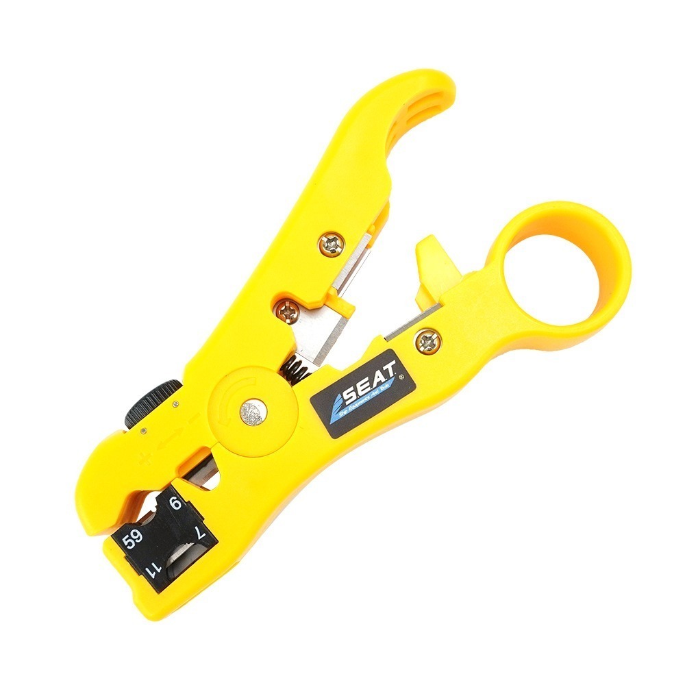 《利器》網線鉗 電纜剝線刀 多功能剝線鉗 剝線刀 WC1275 剝線鉗 同軸撥線器 同軸電纜線鉗 鉗子 切線器 剪線-細節圖2