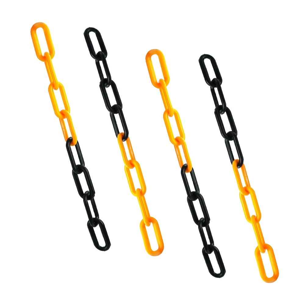 《利器》塑膠鍊 塑膠鍊條 塑膠鏈子 警示鍊 掛衣繩 PCYB30 安全錐連接鍊 塑膠鏈 套鏈條 圍路障 塑膠連接鍊條-細節圖2