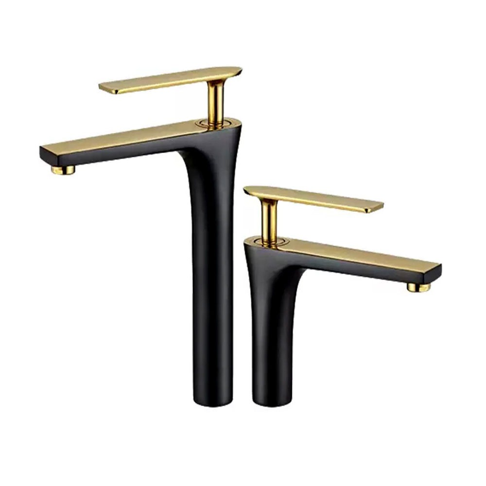 面盆龍頭 洗臉盆水龍頭 質感龍頭 立栓 衛生間水龍頭 冷熱水龍頭 出水龍頭 單孔水龍頭 檯上盆 瀑布水龍頭 ALEOT4-細節圖2