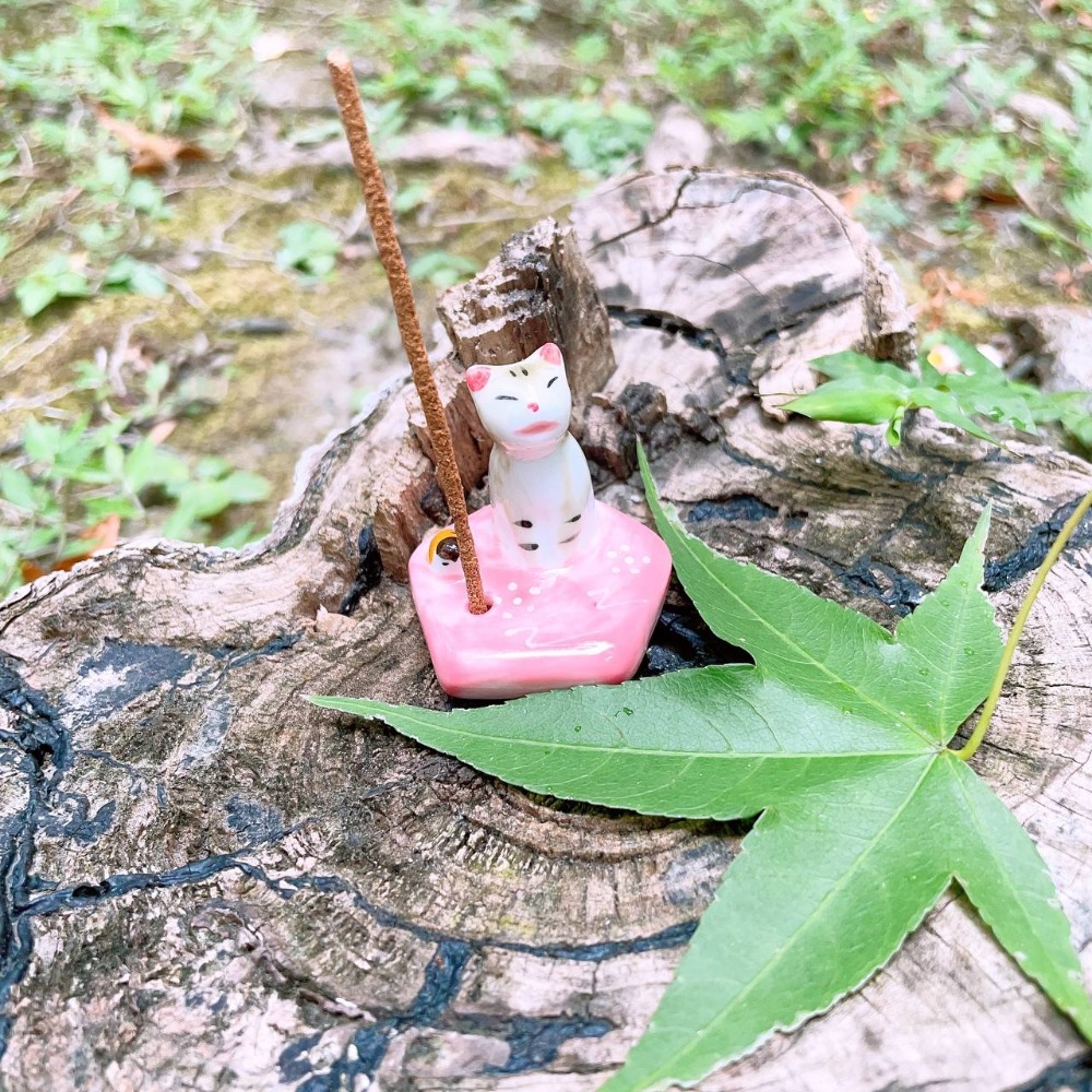 ❤️凡爾賽之星－－－貓咪香插贈品－－－貓咪線香禮盒-規格圖1