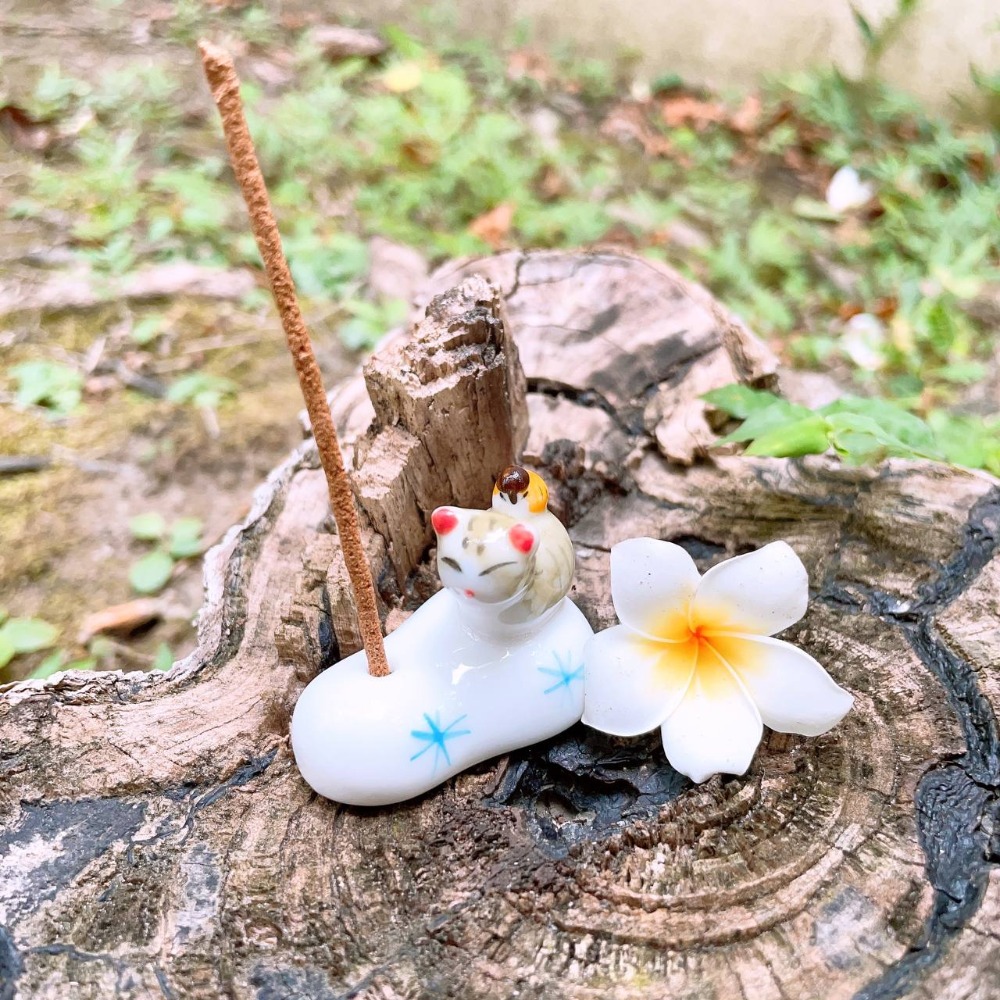 ❤️凡爾賽之星－－－貓咪香插贈品－－－貓咪線香禮盒-規格圖1