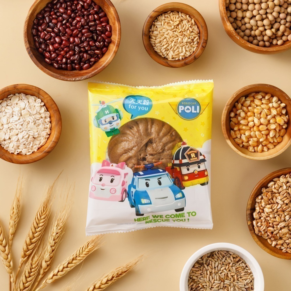 【福穀樂】POLI聯名【鹹甜套組】任8入268元（肉包子 正版卡通 波力 安寶 羅伊 赫利 馬克 巴奇 佐力 珊迪 基頓-細節圖2