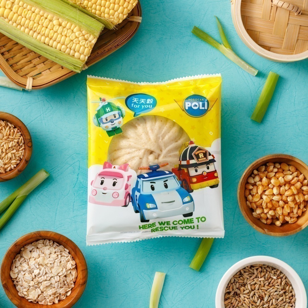 【福穀樂】POLI聯名【鹹甜套組】任8入268元（肉包子 正版卡通 波力 安寶 羅伊 赫利 馬克 巴奇 佐力 珊迪 基頓-細節圖4