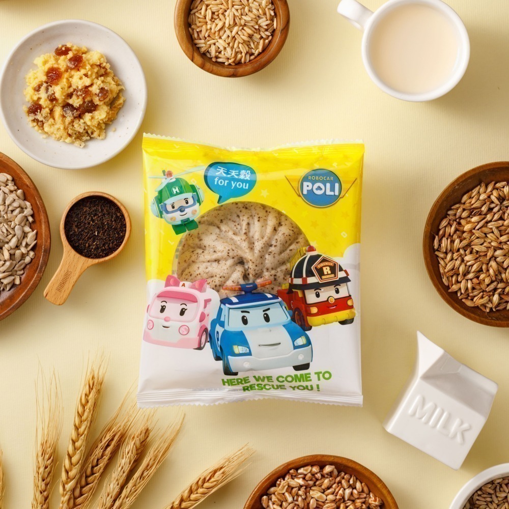 【福穀樂】POLI聯名【鹹甜套組】任8入268元（肉包子 正版卡通 波力 安寶 羅伊 赫利 馬克 巴奇 佐力 珊迪 基頓-細節圖7
