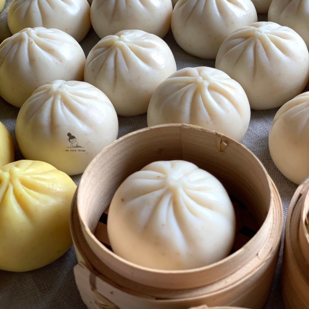 【福穀樂】植粹精油手工皂 40克（草本皂 美肌皂 香氛皂 橄欖油 佛手柑皂 冷製肥皂 乳油木果 薰衣草香皂 包子造型皂）-細節圖5