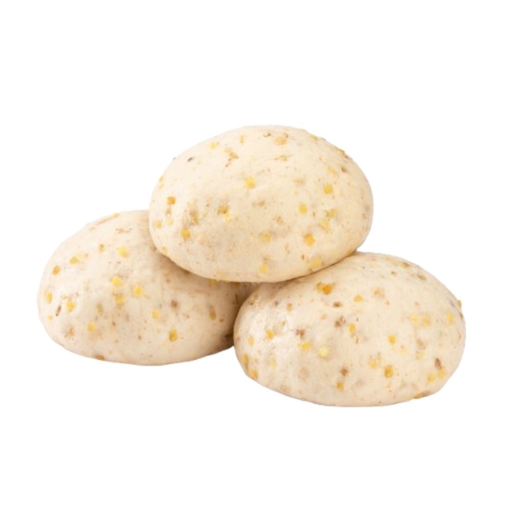 【福穀樂】地瓜雜糧饅頭1顆(奶素 金薯 甜薯 黃金番薯天然酵母 完全食物 抗性澱粉 台農57號地瓜 全家超商取貨)-細節圖2