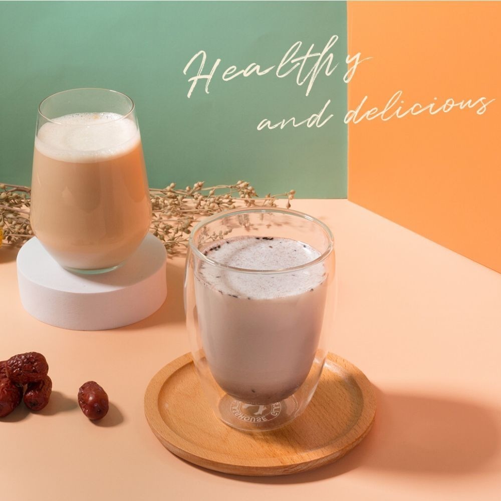 【福穀樂】薌園沖泡穀粉1包（全素 無加糖 糙米 薏仁 沖泡飲 燕麥粉 黑玉米 蓮藕粉 黑芝麻粉 早餐飲料 非基因改造黃豆-細節圖5