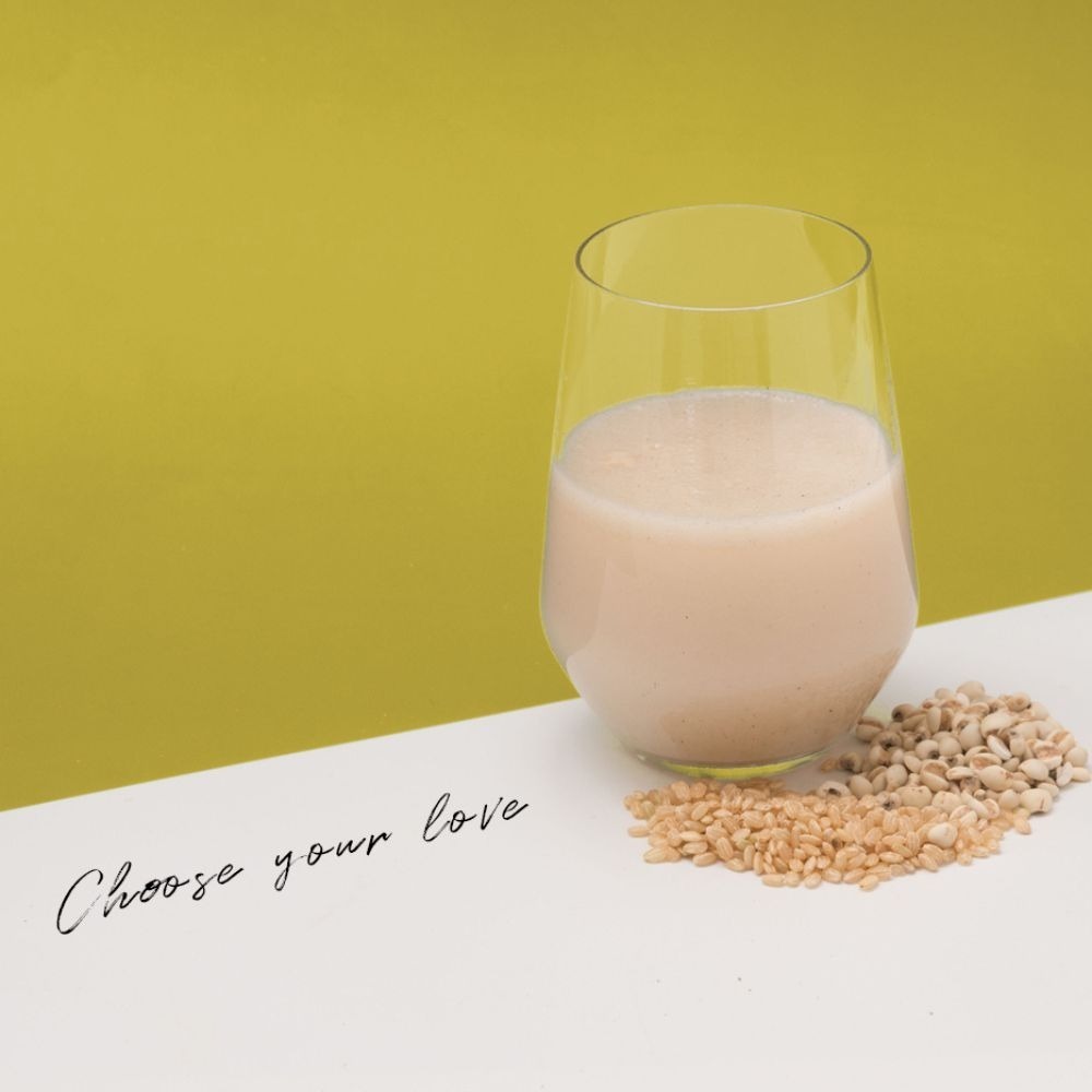 【福穀樂】薌園沖泡穀粉1包（全素 無加糖 糙米 薏仁 沖泡飲 燕麥粉 黑玉米 蓮藕粉 黑芝麻粉 早餐飲料 非基因改造黃豆-細節圖8