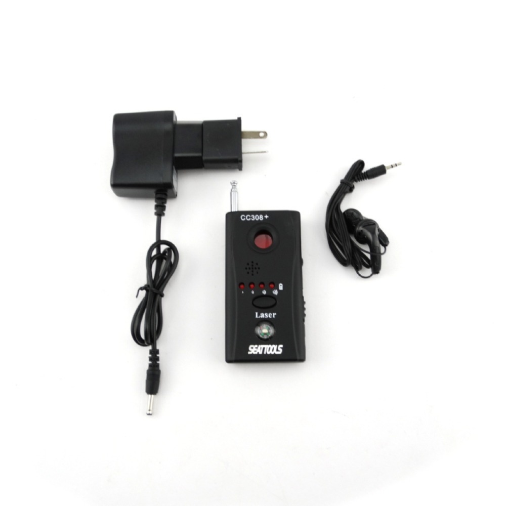 攝像頭探測器 針孔攝像頭探測器 紅外線探測儀 反定位 反跟蹤 防偷拍 防窺探 防針孔偵測器 CC308+-細節圖2