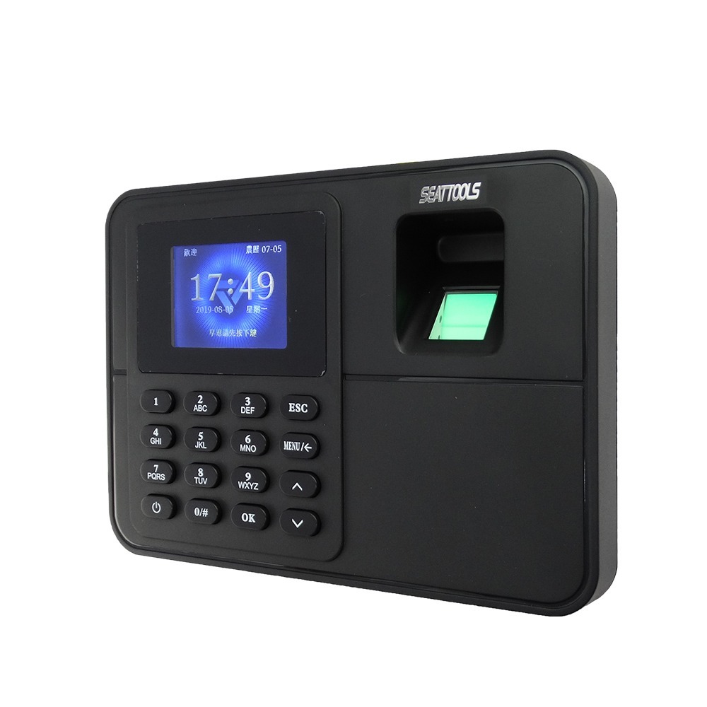 指紋打卡機 指紋考勤機 上班指紋式簽到機 指紋機考勤 指紋密碼兩用 USB傳輸 FPCM7001-細節圖2