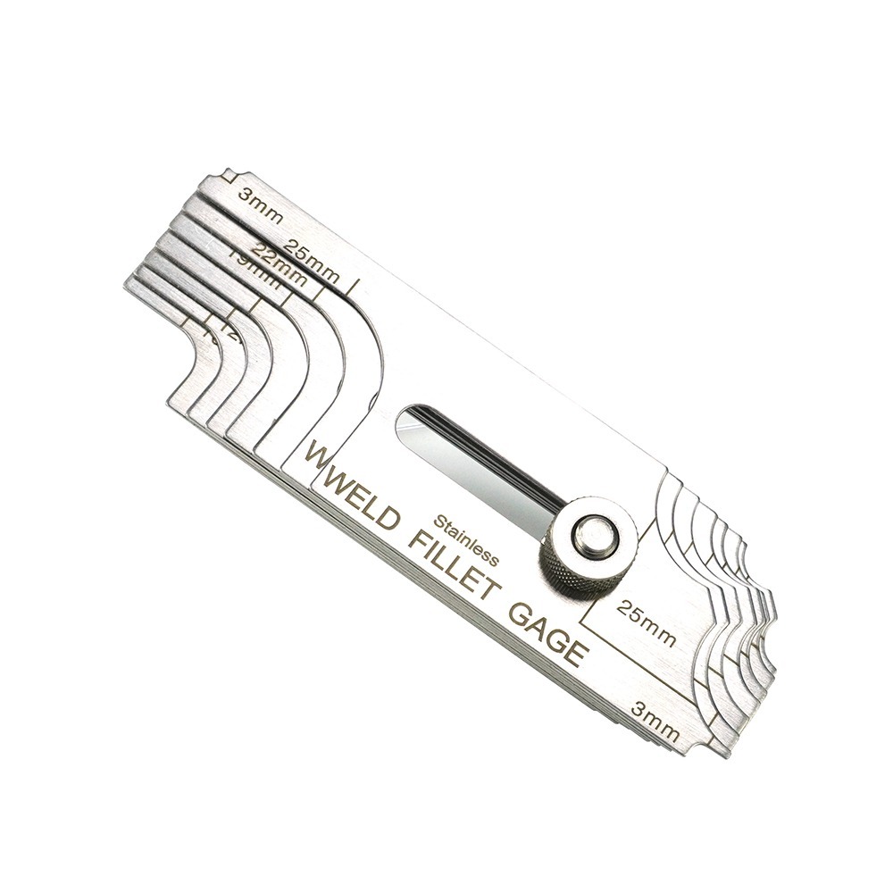 焊接檢驗尺 凸輪式焊縫檢測尺 角焊接圓角規 焊接量規 焊縫量規 焊道規 凸輪式焊接檢驗尺 焊縫焊接尺 MG11-細節圖2