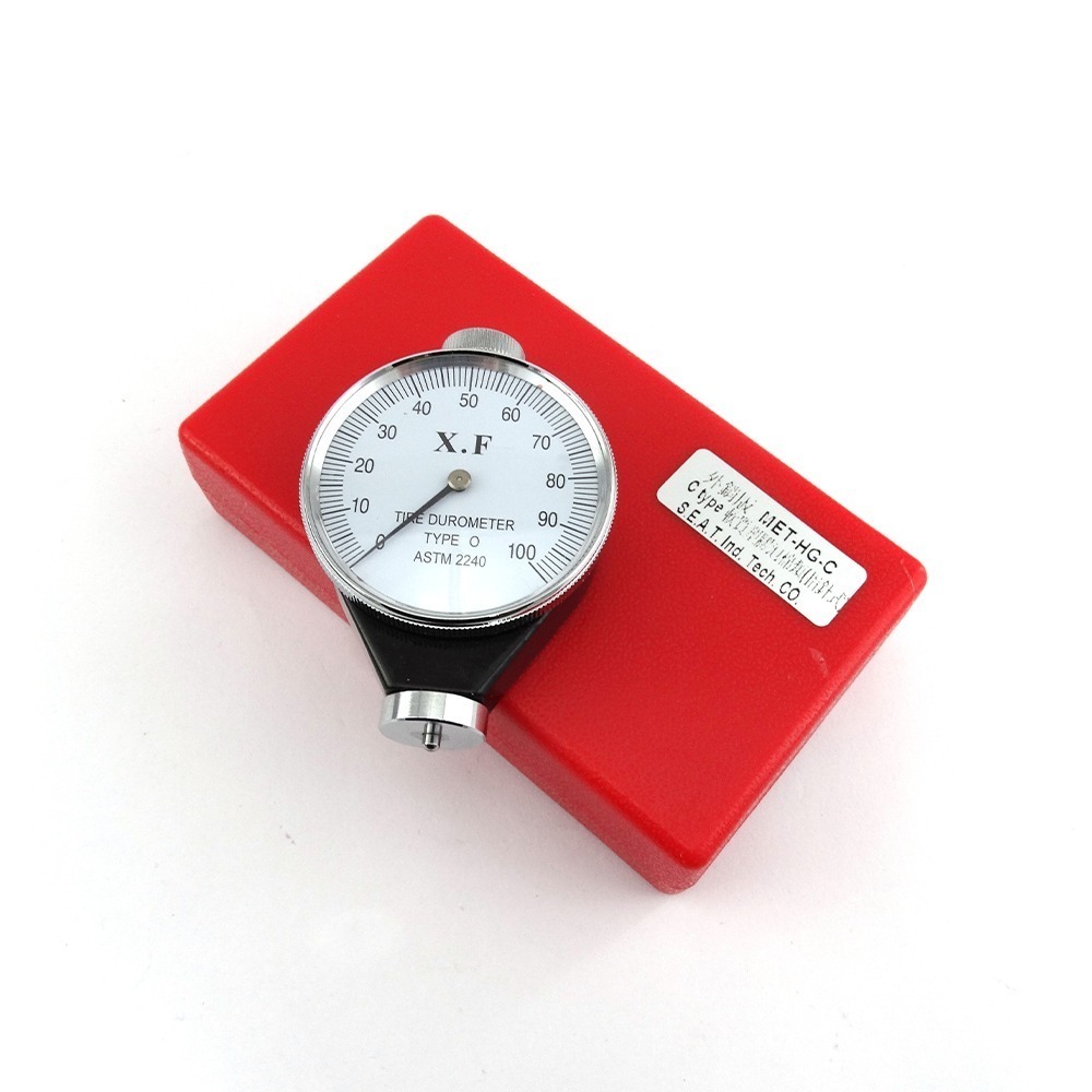 邵氏硬度計 硬度儀 C型 邵爾硬度 表橡膠 泡沫 硬塑料 PVC橡膠 邵氏橡膠硬度表 泡棉塑料 指針硬度計 HG-C-細節圖2