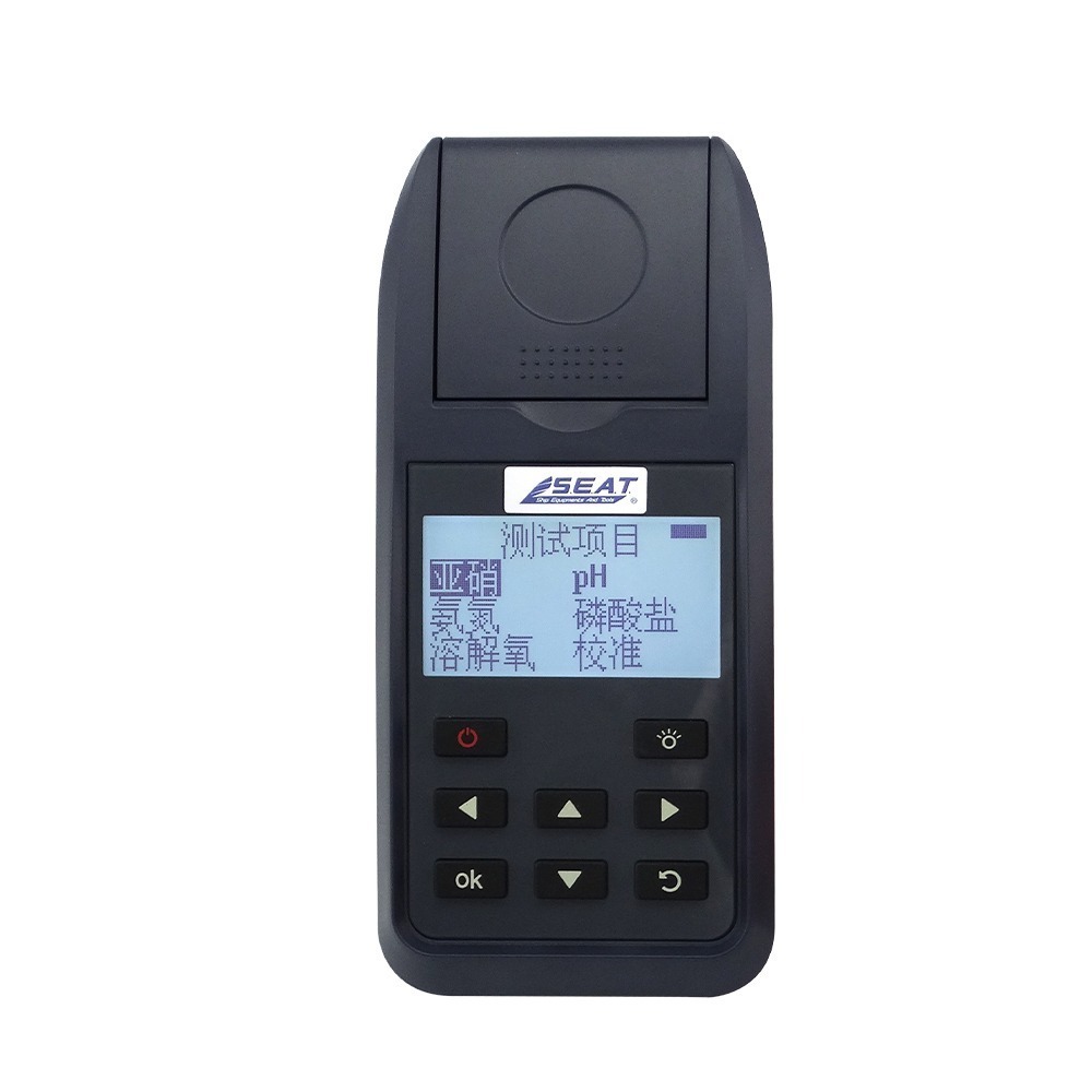水產養殖水質檢測儀 PH值 亞硝酸鹽 氨氮 磷酸鹽 溶解氧 cod檢測 水質監測檢測工具箱 五種參數 WD5000-細節圖2
