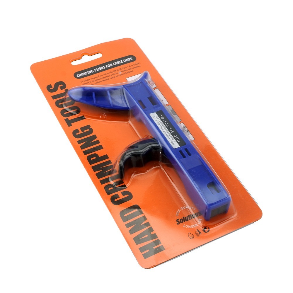 綁線器 紮線槍 尼龍紮線槍 束線鉗 捆扎緊度可調整 尼龍束帶 收束槍 紮帶槍 束帶鉗 紮帶鉗 MIT-TG100-細節圖2